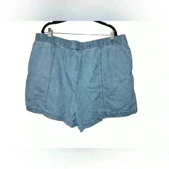 MADEWELL Denim Easy Pull-On Shorts in Rathmore Wash Size XXL - Picture 4 of 11